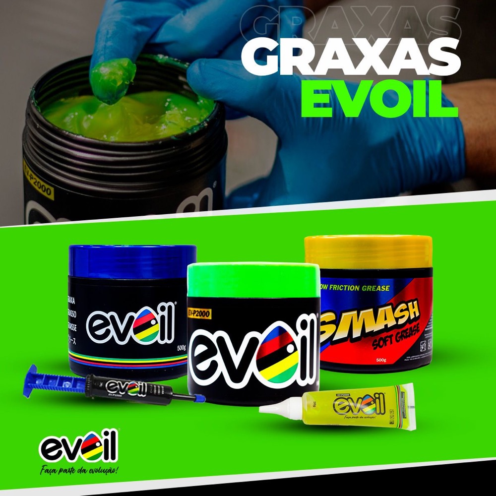 Graxas Evoil para motos e bikes